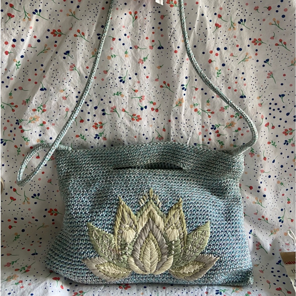 The Sak small crocheted crossbody bag